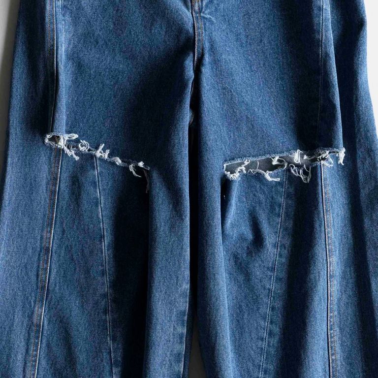 MAISON SPECIAL - 【残り一点】ターンバックウエストワイドデニム  