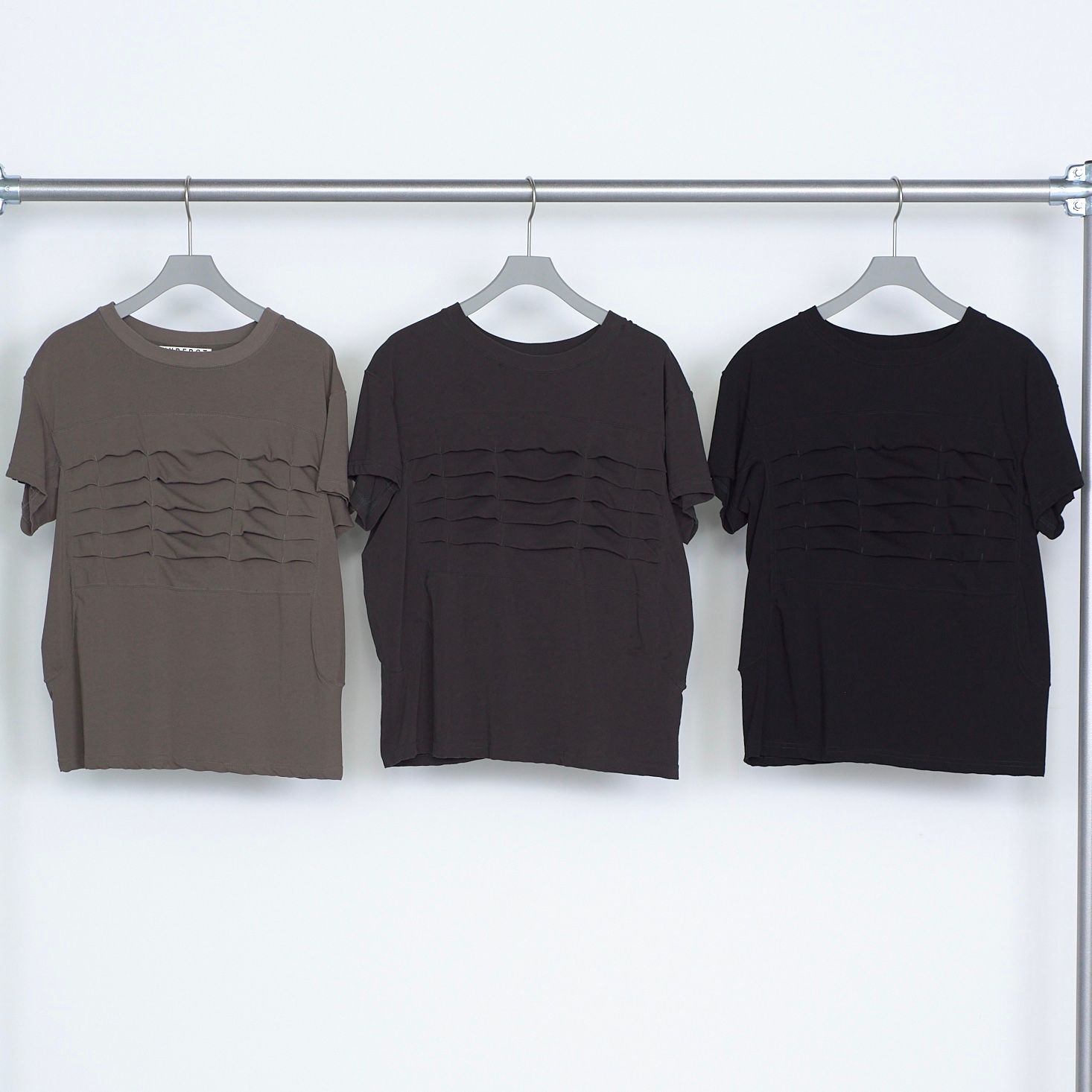 【残り一点】Pleated Half Sleeve T-Shirt