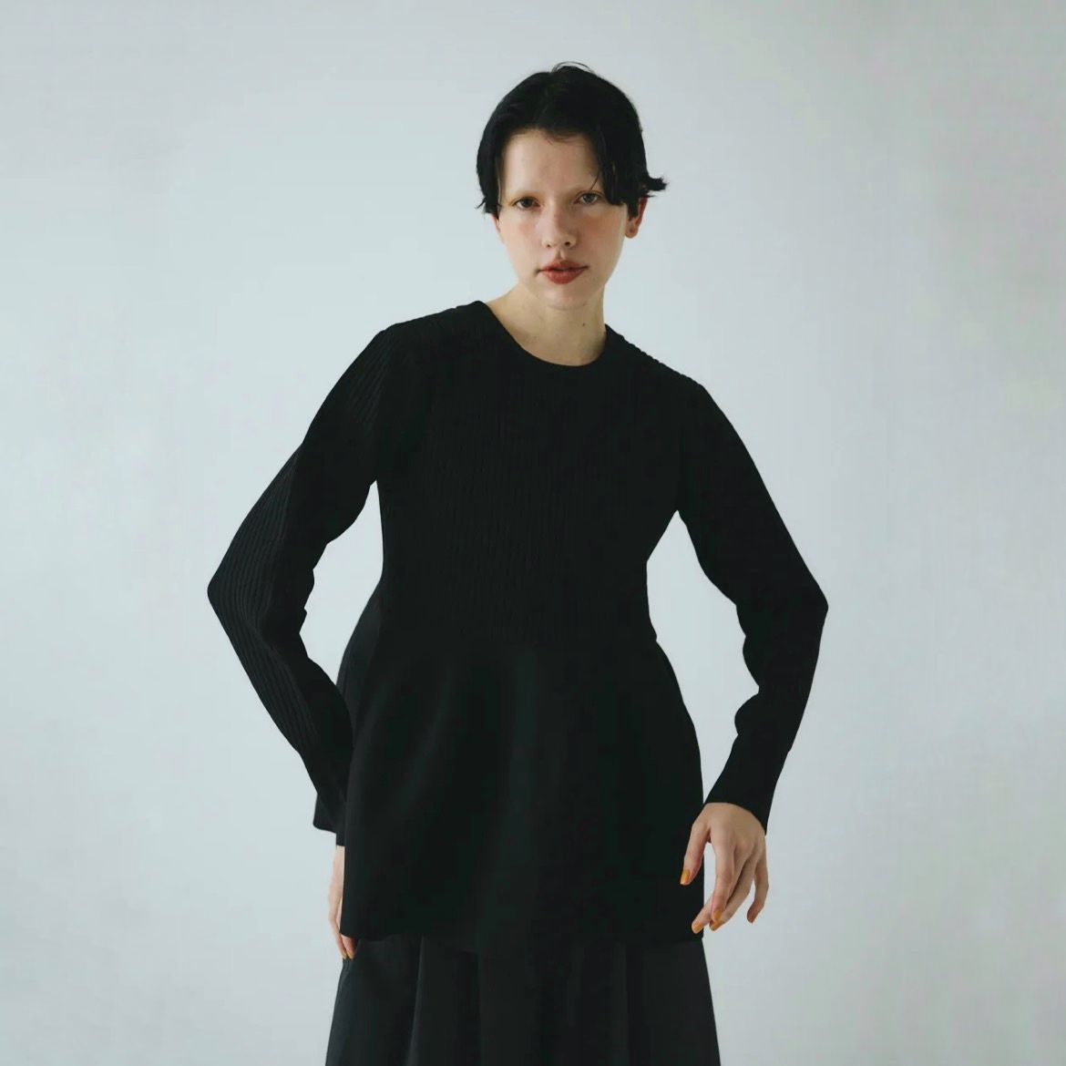 【残り一点】3way Flare Knit Tops