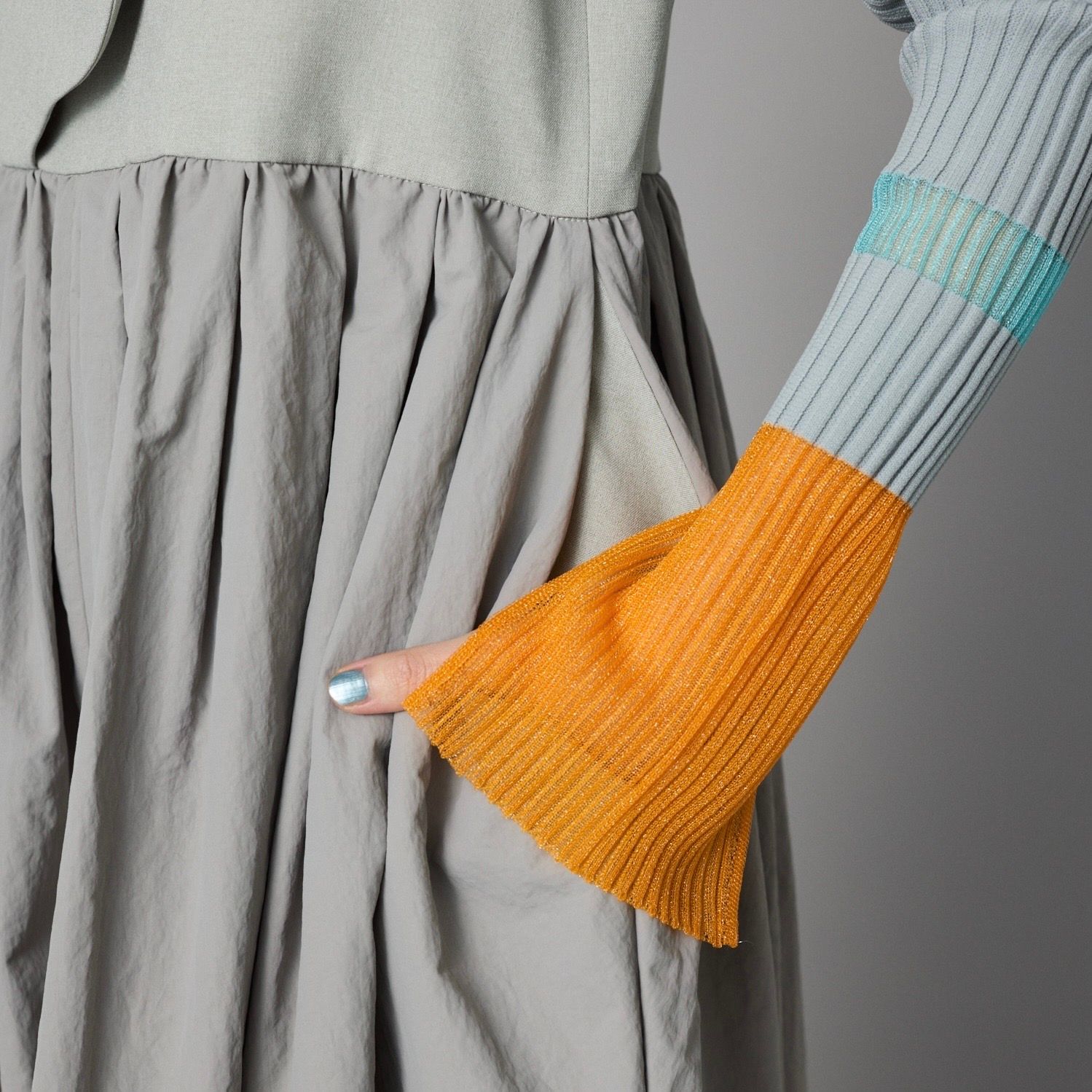 Docking squid dress ヘリンドットサイ Docking squid dress ドッキングスクイッドドレス（ワンピース