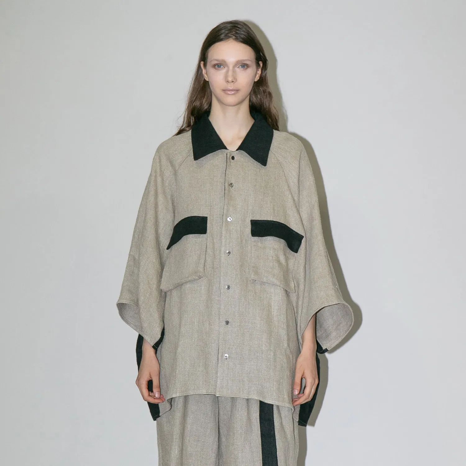 【残り一点】オーバーサイズレギュラーカラーシャツ S/S