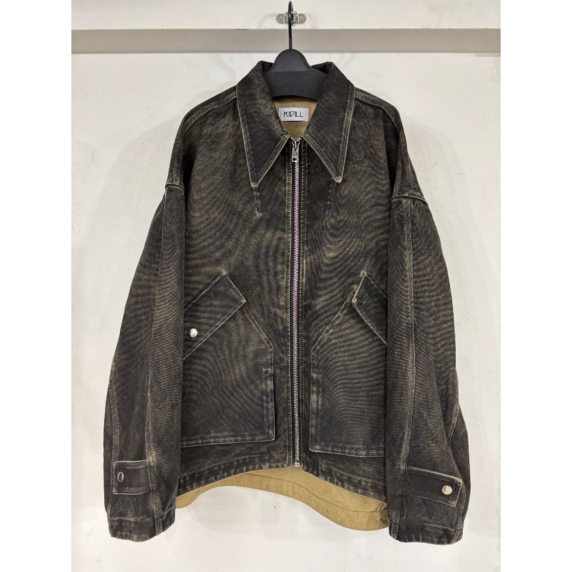 【残り一点】Black Stained Duck Jacket