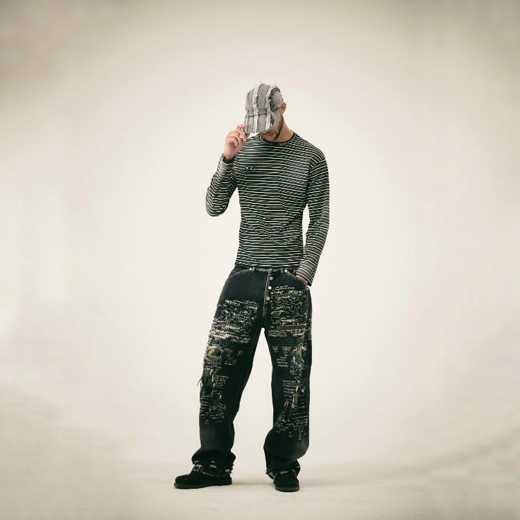 【残り一点】TC Stripe Long Sleeve