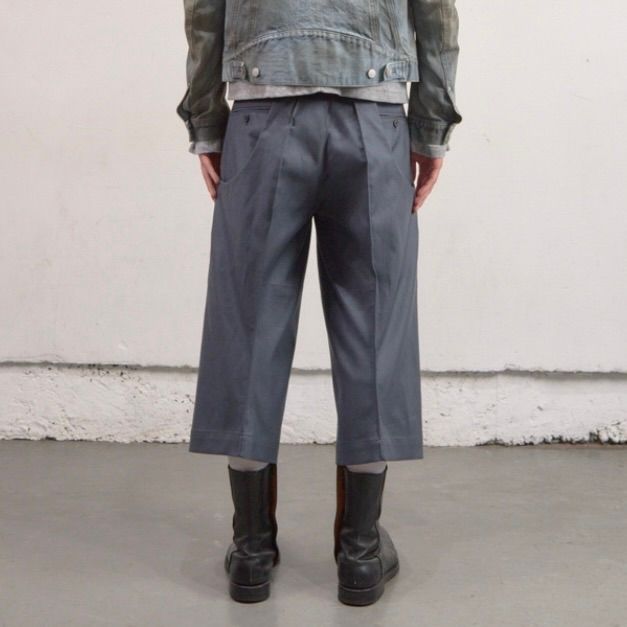 【残り一点】S Curved Utility Capri Trousers