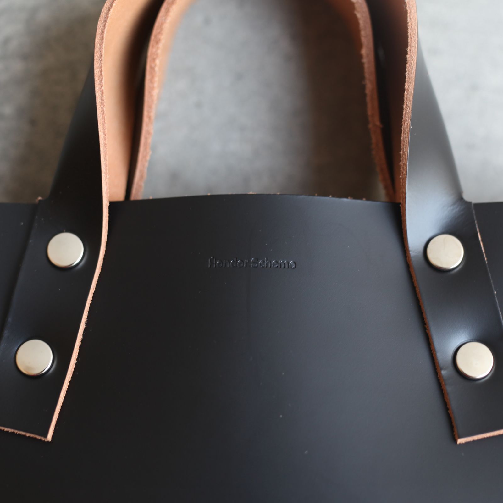 【次回入荷9月下旬予定】Assemble Rectangle Bag_S(BLACK)