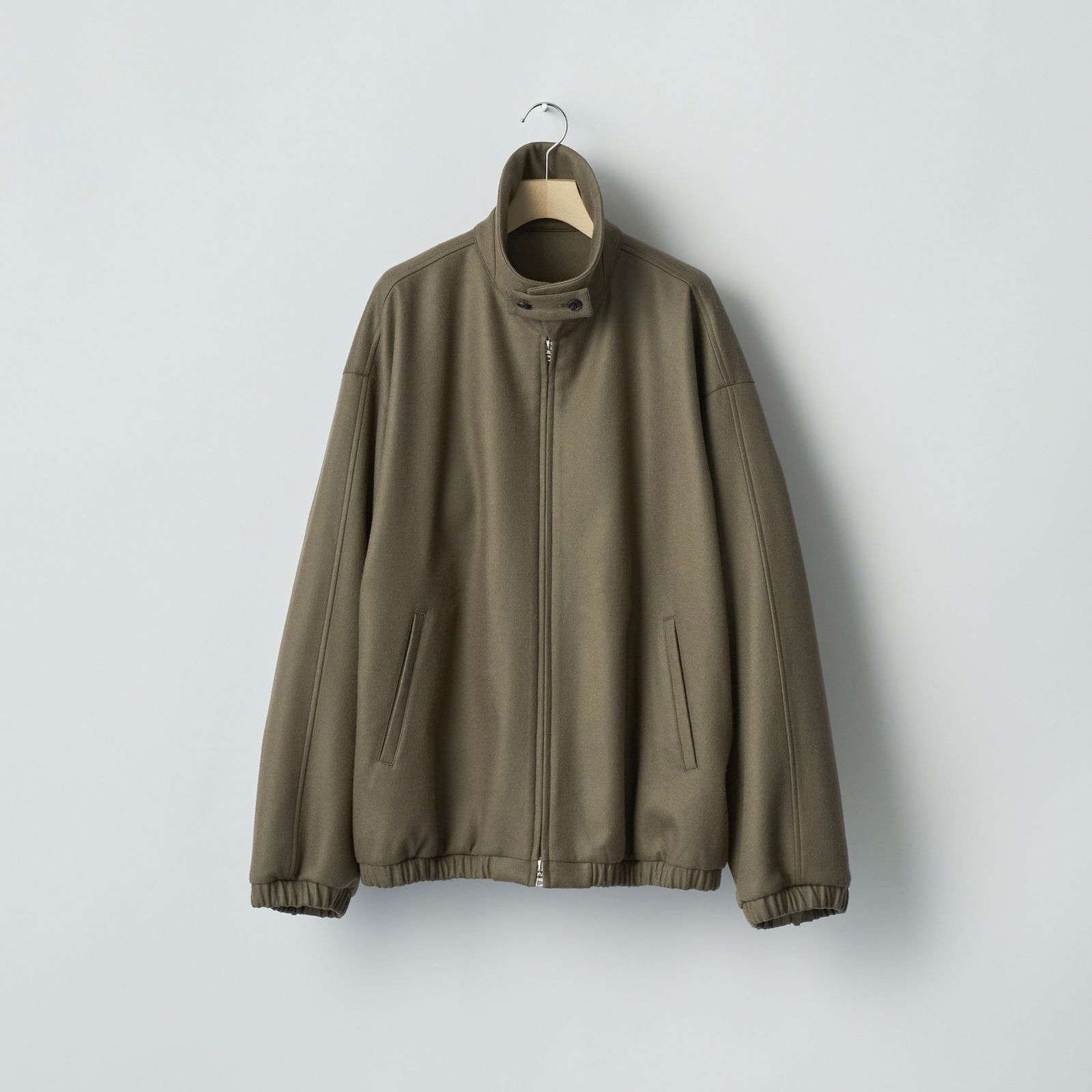 【残り一点】Melton Oversized Zip Jacket