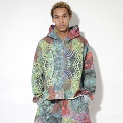 【残り一点】Cut Off Wide Zip Sweat Hoodie