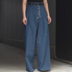 【残り一点】Hi Waist Baggy Denim Pants