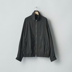 【残りわずか】Silk/Nylon Zip Up Blouson