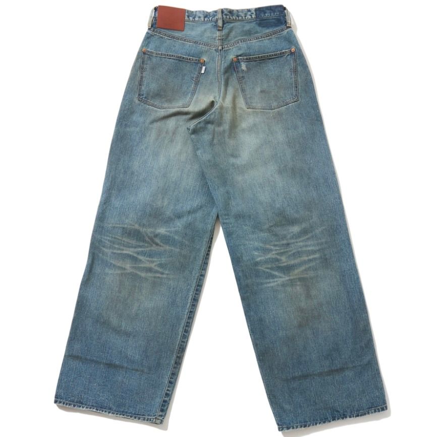 【残り一点】Destressed Modern Denim Wide Cut