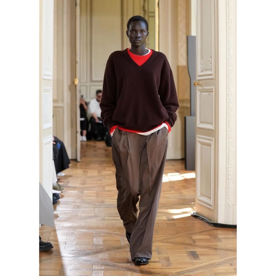 ssstein - 【残り一点】Pure Cashmere Knit V Neck LS | ACRMTSM