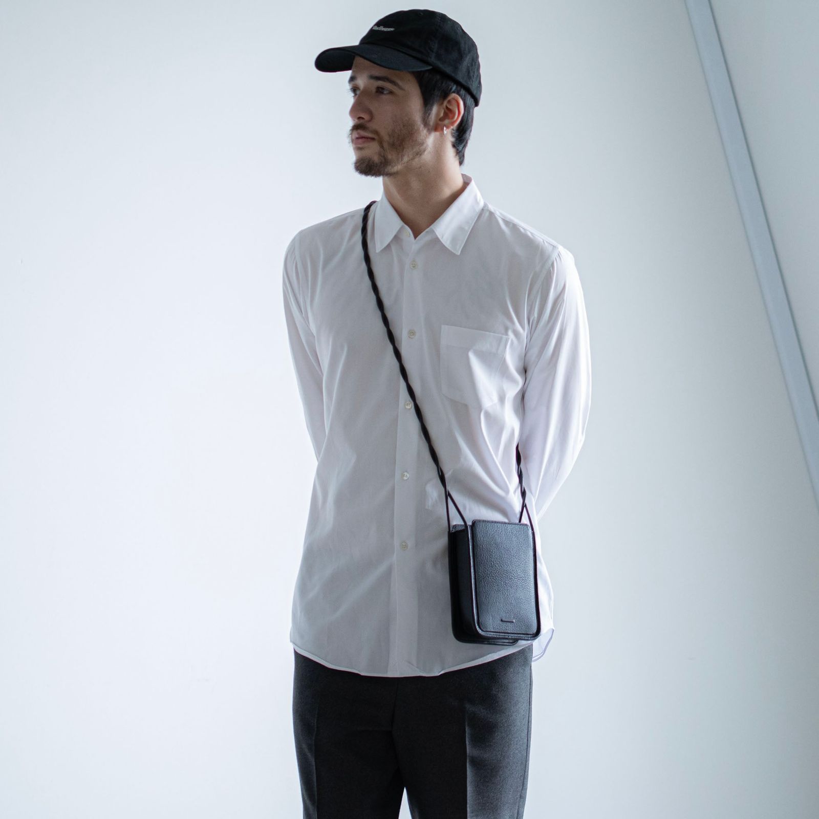 【残り一点】ウォレットバッグ_Wide(BLACK)