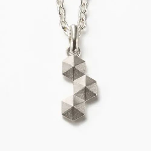 【お取り寄せ注文可能】Honycomb Studs Pendant L(SILVER)