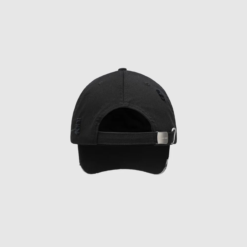 【残り一点】Black Plaid Panel Baseball Cap