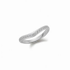 【お取り寄せ注文可能】Longtemps Ring S W / Half Dia(SILVER925)