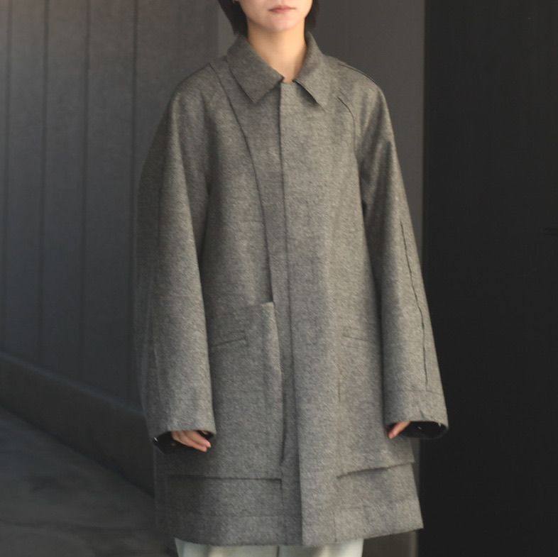 YOKE - 【残り一点】Reversible Balmacaan Coat | ACRMTSM ONLINE STORE