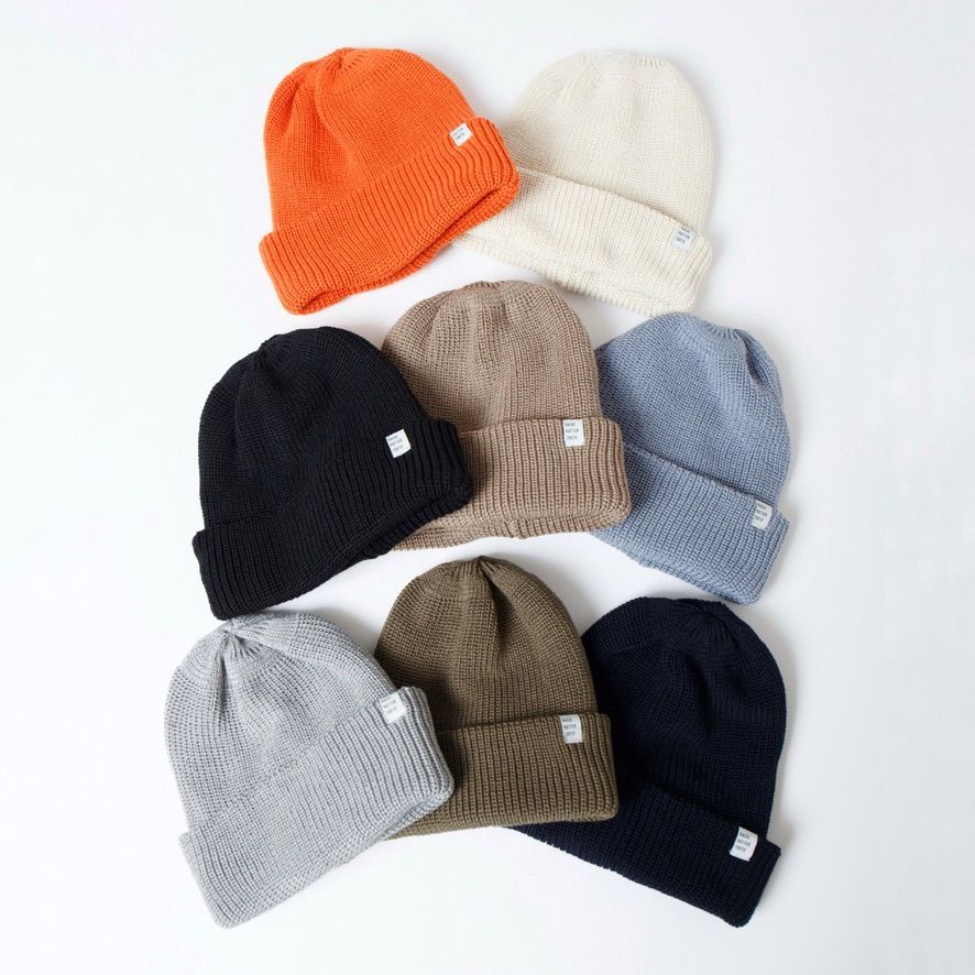 【残り一点】2way Basic Knit Beanie