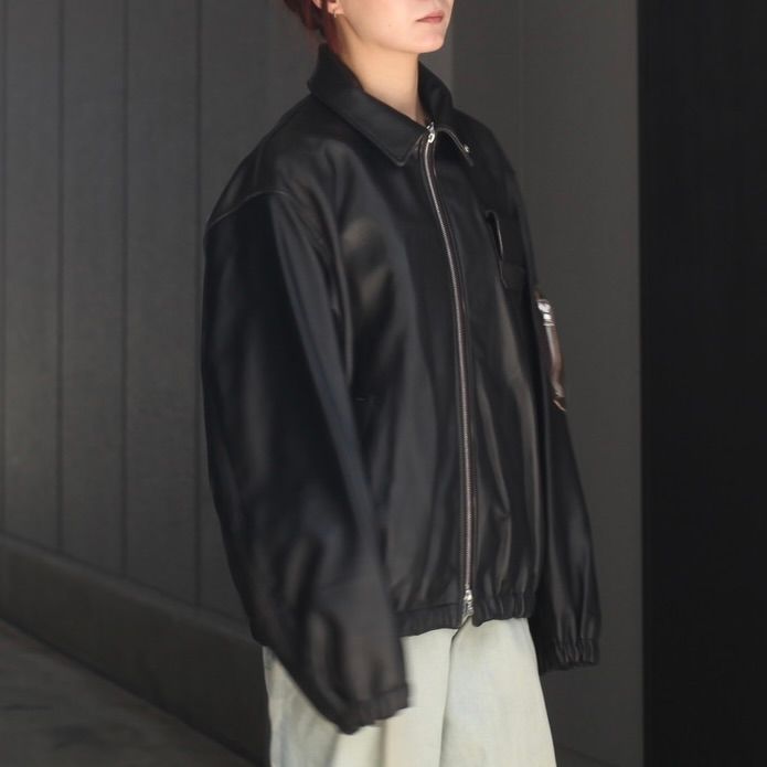 【残りわずか】Sheep Leather Flight Jacket