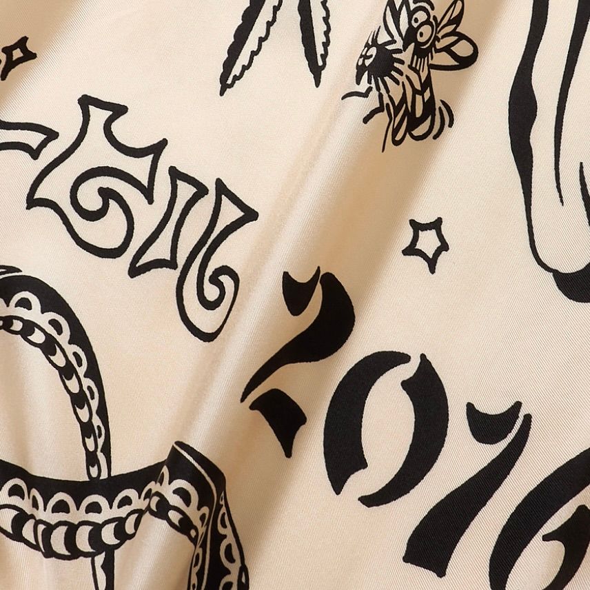 【残り一点】Fringe Slik Scarf