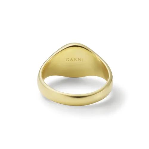 【お取り寄せ注文可能】Signet Ring No.1(K18 YELLOW GOLD)