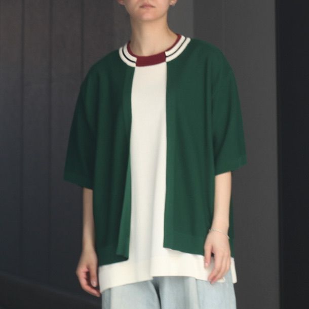CULLNI - 2022 SS | ACRMTSM 大量入荷 【心様専用】クルニ 22-SS-017 CULLNI ① 緑 パーカー