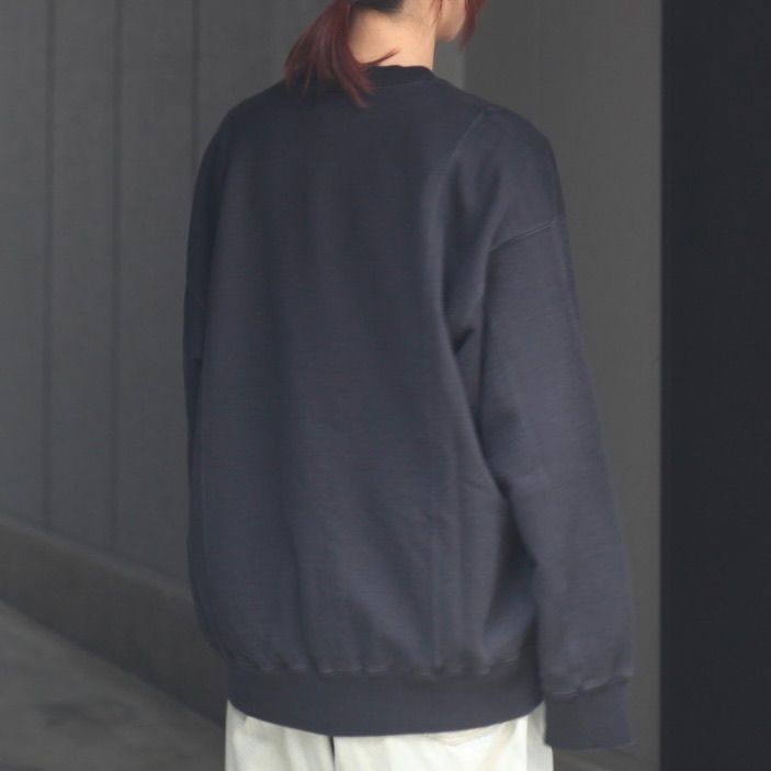 【残り一点】Untwisted Yarn Fade Sweat LS