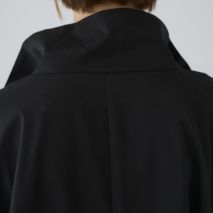 【残り一点】Stand Collar Tuck Sleeve BZ
