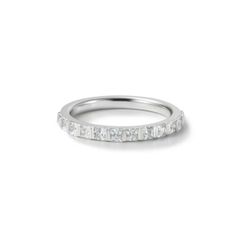 【お取り寄せ注文可能】Square Half Dia Ring(SILVER925)