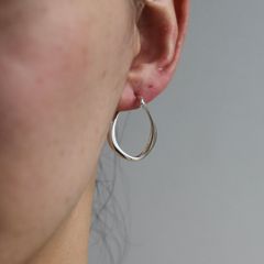 【残り一点】Teardrop Earrings SMALL LINK(両耳用)