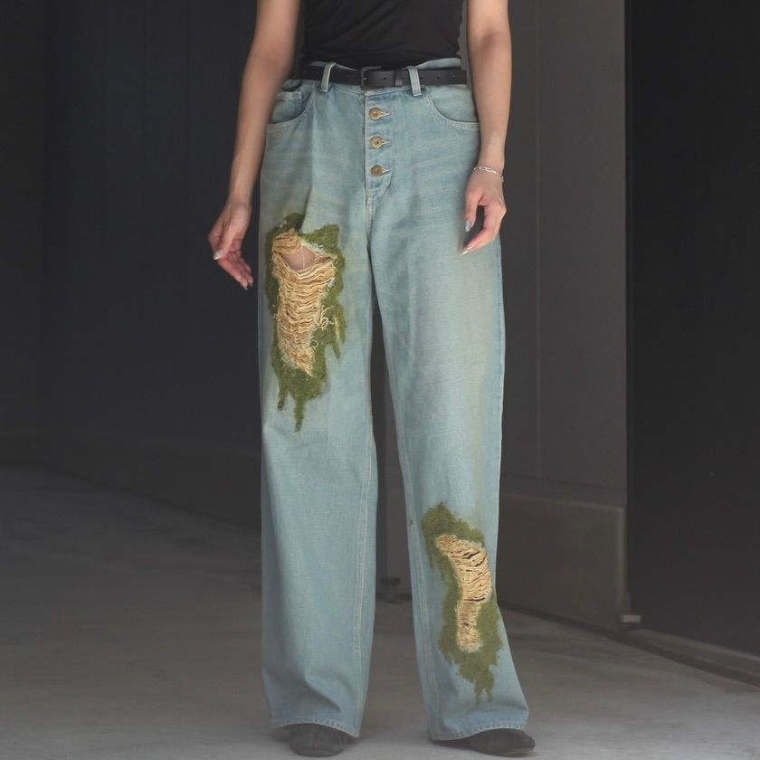 【残り一点】Bryophyte Denim Pants