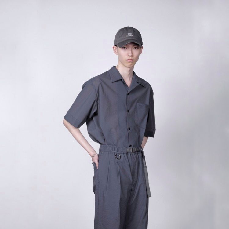 【残り一点】Open Collar Shirt(MID)