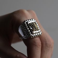 【お取り寄せ注文可能】Sun God Ring(SILVER×GOLD)