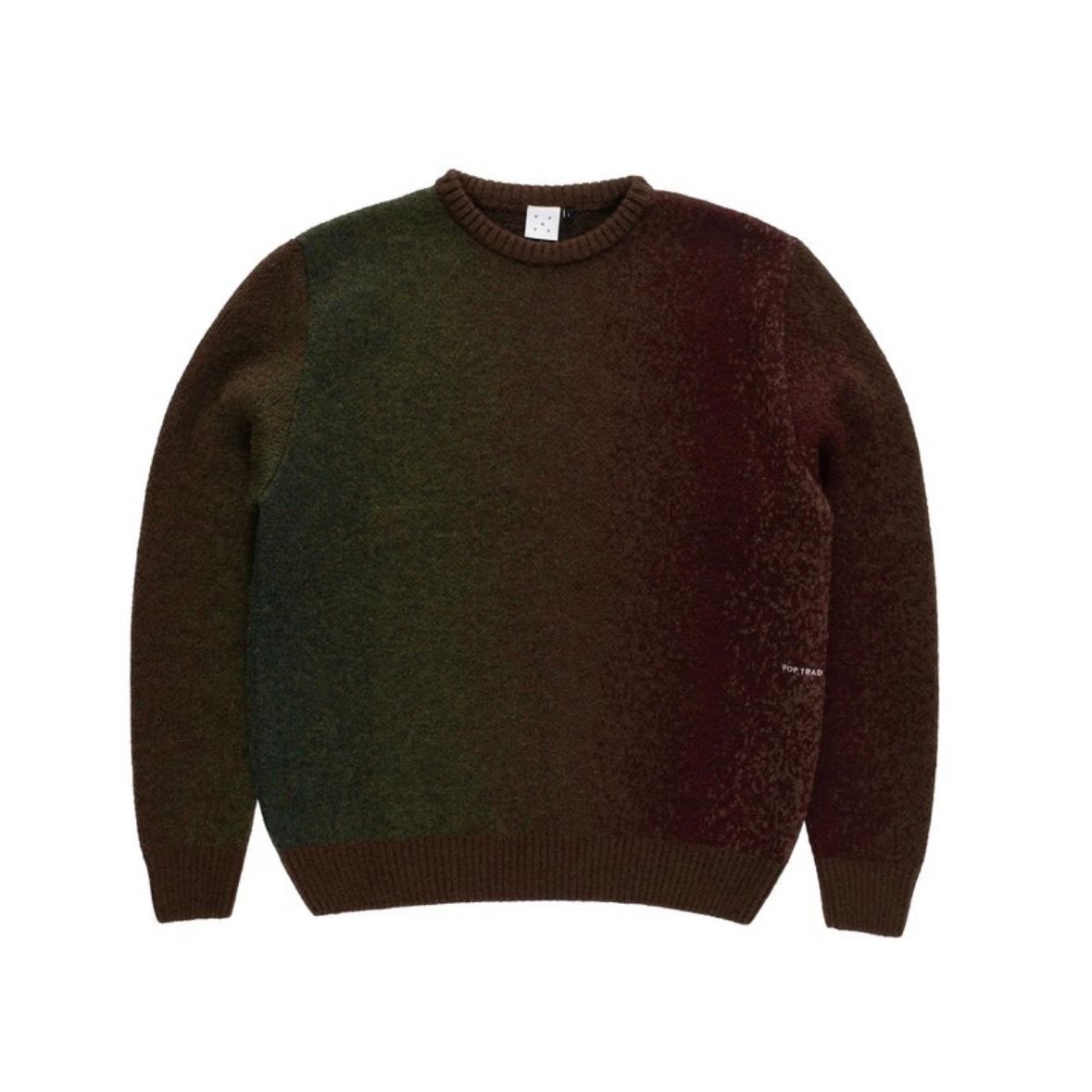 【残り一点】Mohair Striped Knitted Crewneck