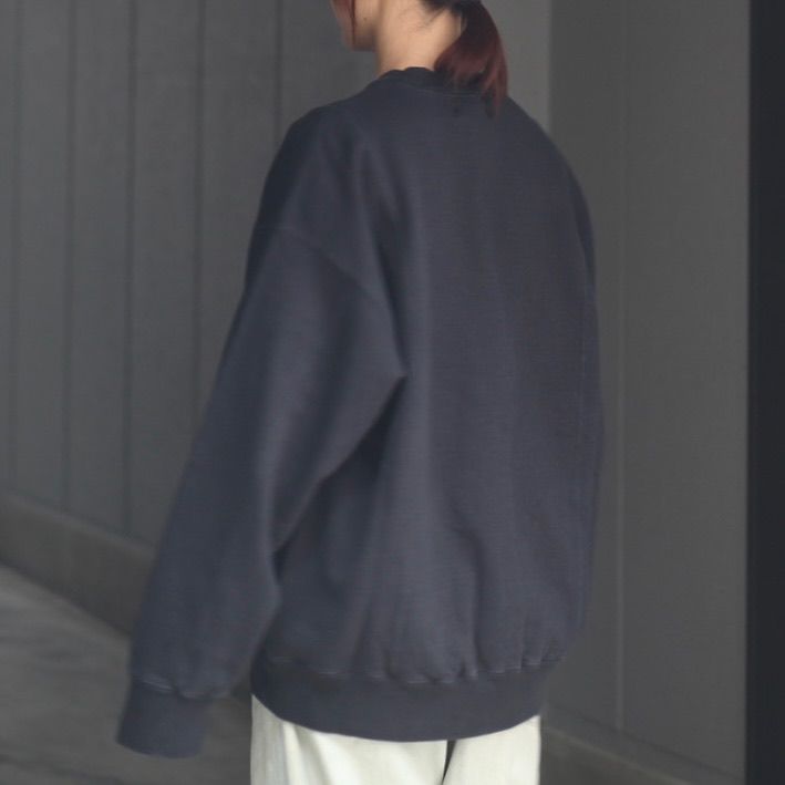 【残り一点】Untwisted Yarn Fade Sweat LS