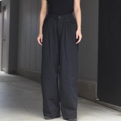 【残り一点】6ozワイドデニムパンツ(ONE WASH)