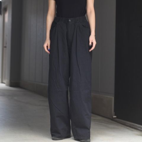 【残り一点】6ozワイドデニムパンツ(ONE WASH)