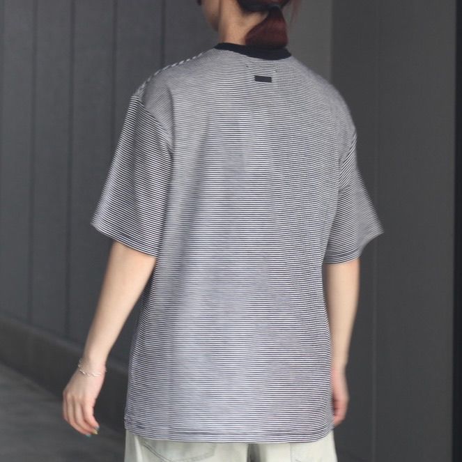 【残り一点】Fine Wool Oversized Short Sleeve Tee