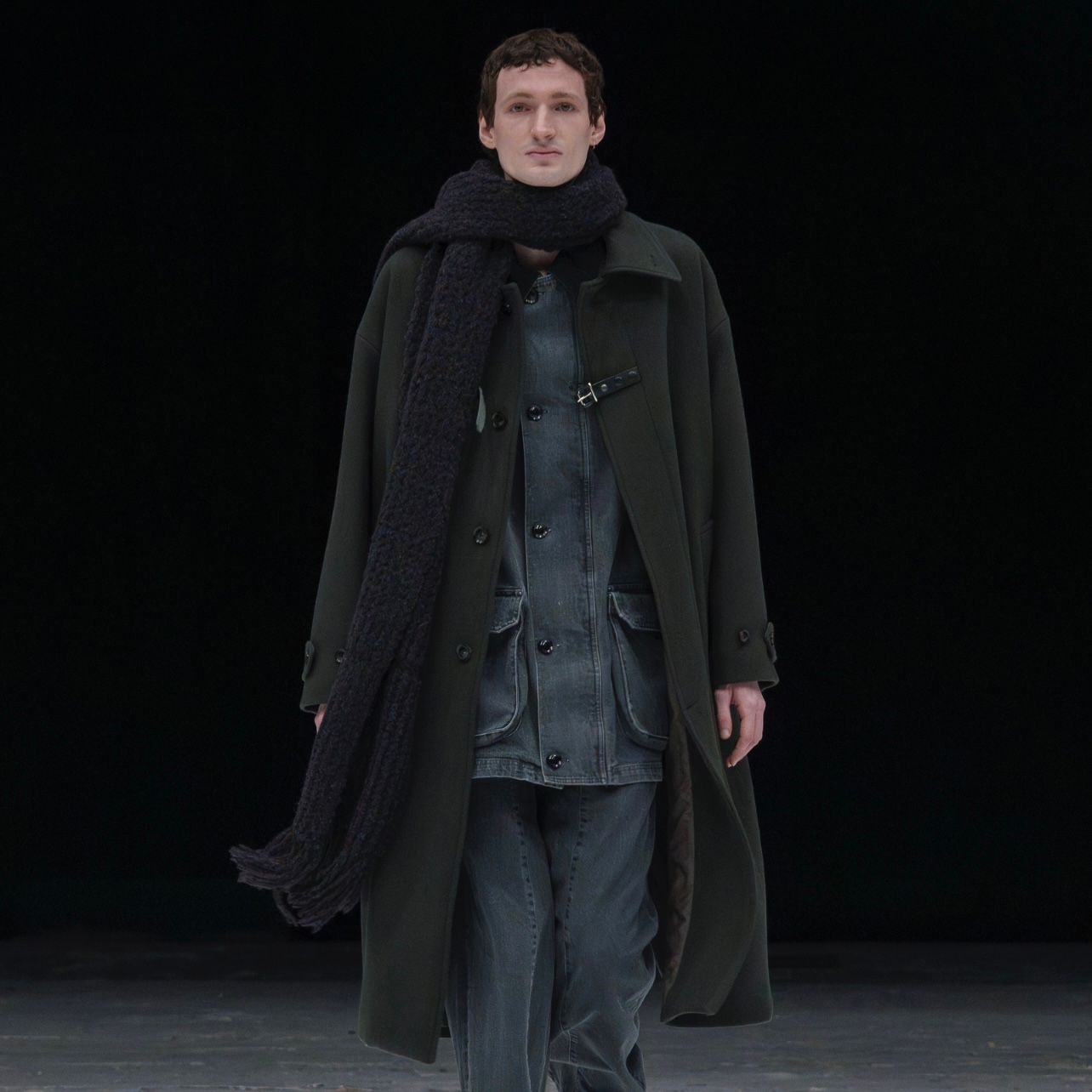 【残り一点】Melton Big Balmacaan Coat