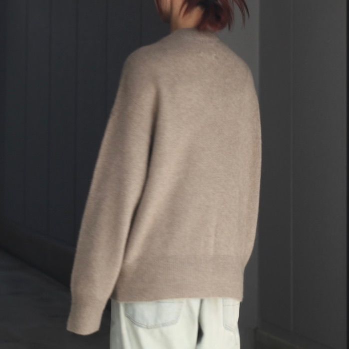 【残り一点】Cashmere Wholegarment Crewneck Sweater