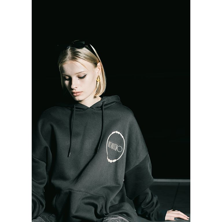 NIL DUE / NIL UN TOKYO - 【残り一点】Embroidery Mirror Hoodie