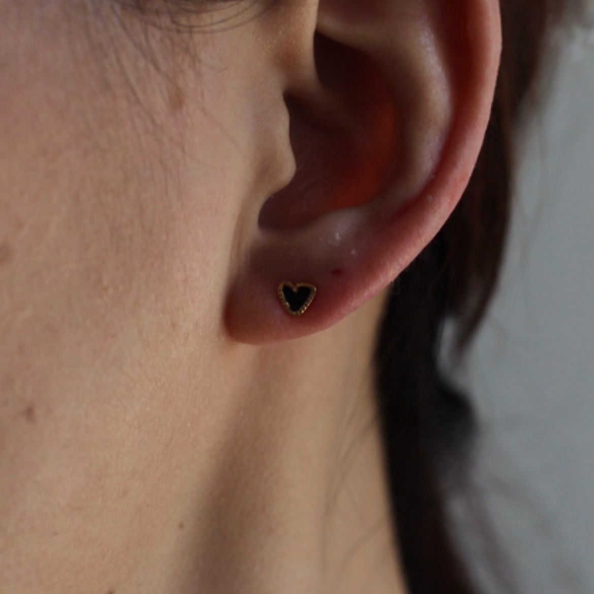 【残り一点】YU-KIN Tiny Heat Earrings(両耳用）
