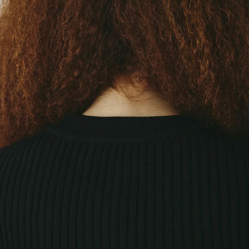 【残り一点】Henley Neck Knit Tops