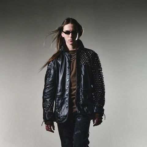 【残り一点】Rustic Edged Car Coat With Attitude(BROWN CORE)