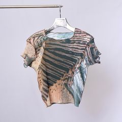 【残り一点】Graphic Cropped Top