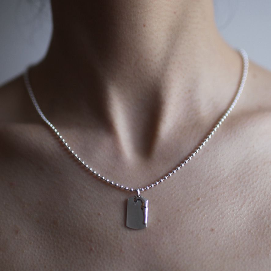 【お取り寄せ注文可能】Unisex Dog Tag Necklace