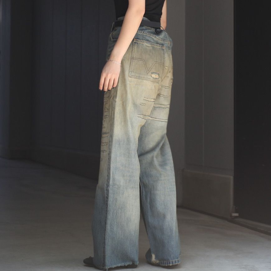 【残り一点】Crash Japanese Baggy Denim