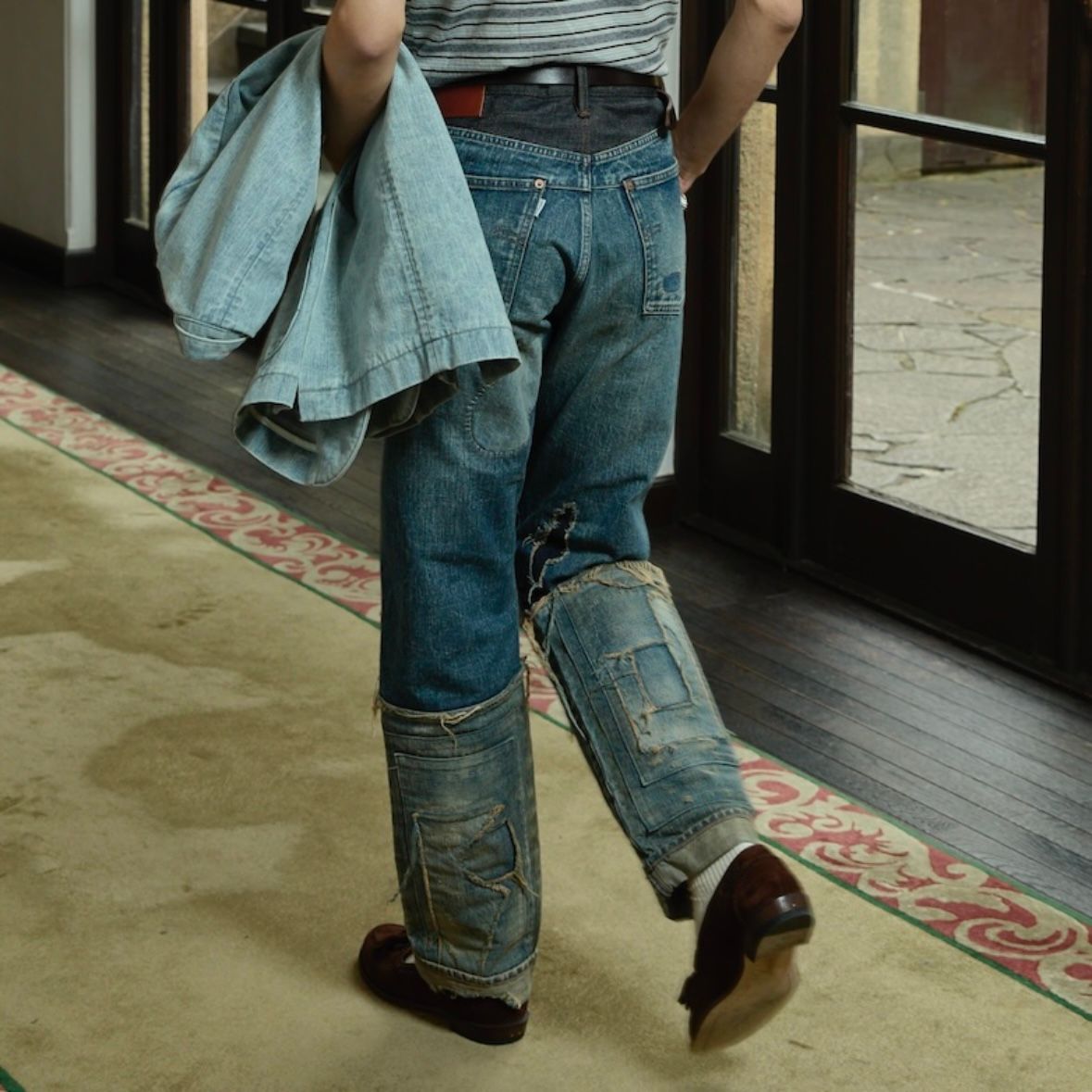 【残り一点】Stratum Denim Pants Straight Cut