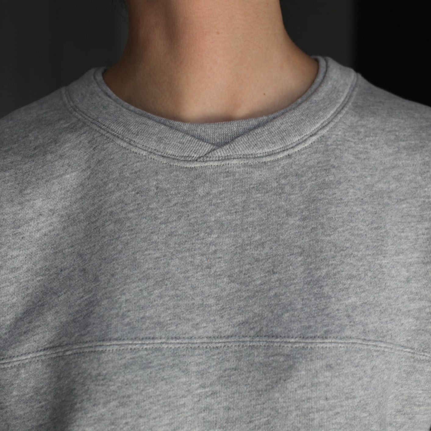【残り一点】Cap Shoulder Sweat Shirt