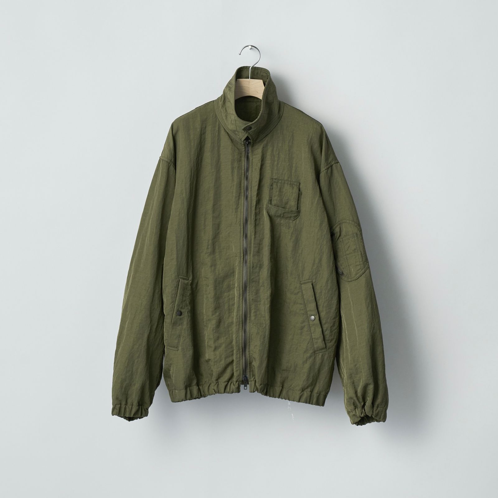 【残りわずか】Bio Washed Nylon Oversized Fight Jacket