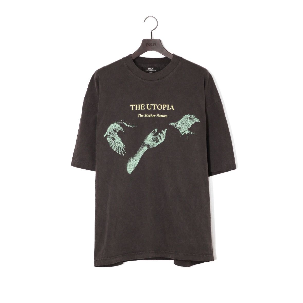 【残り一点】Oversized Garment Dye T-shirt(UTOPIA)